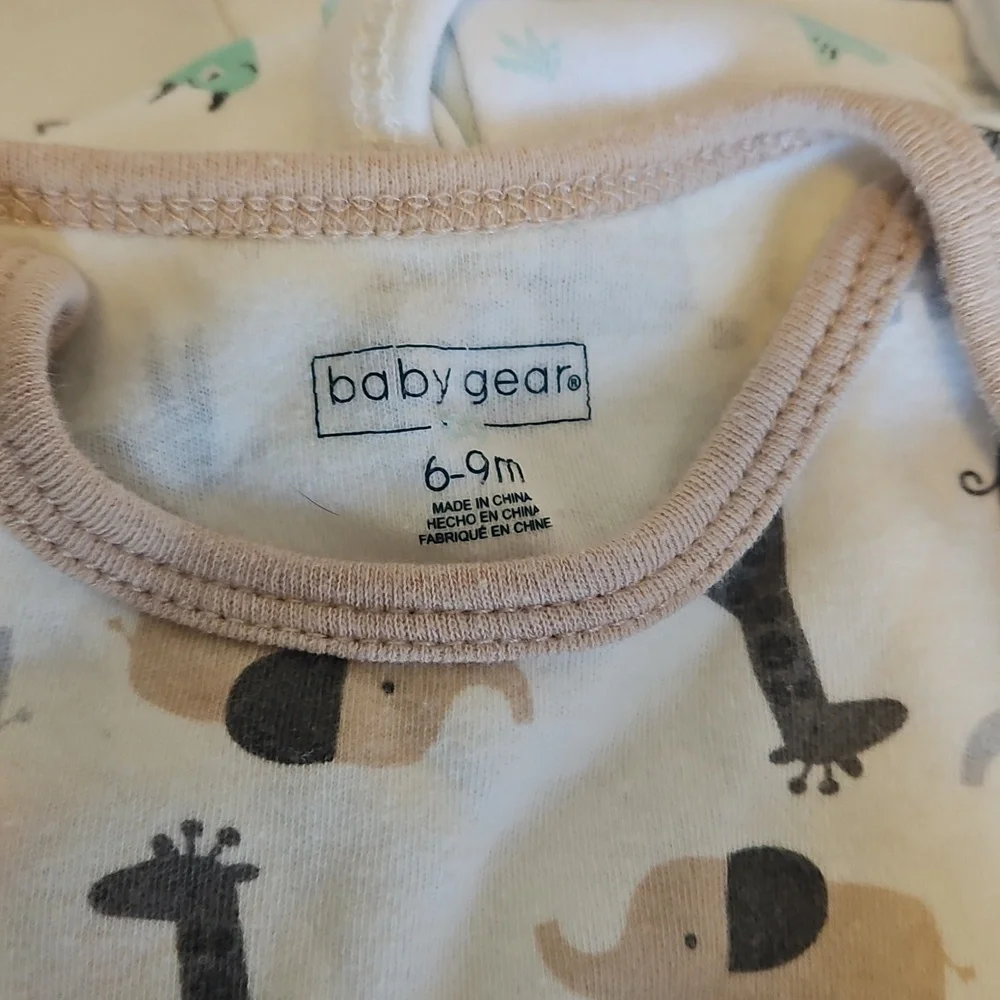 Lot Of Baby Boy Onesies Size 6-9 - Picture 4 of 5